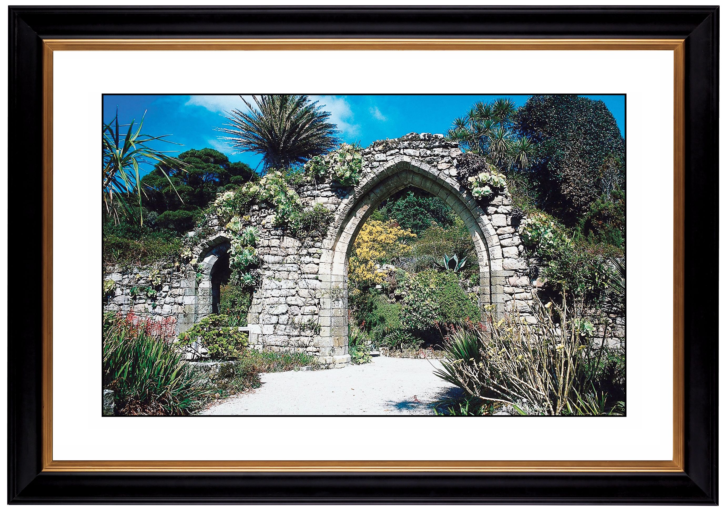 Gothic Arch Ruins Giclee 41 3/8" Wide Wall Art