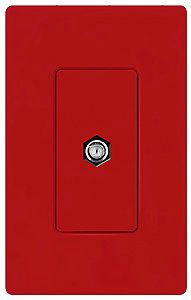 Lutron Diva Hot Red SC Cable Jack
