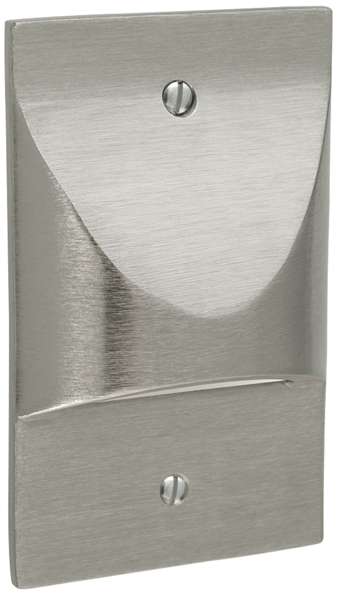 Brushed Nickel 4 3/4" High  LED Step Light
