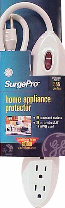 Six Outlet Surge Protector