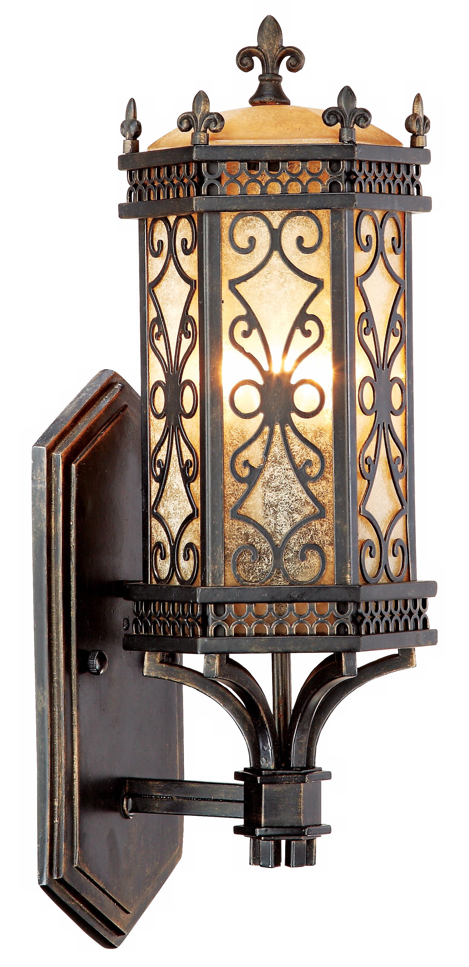 John Timberland  Esquire 17 1/2" High Up Wall Light