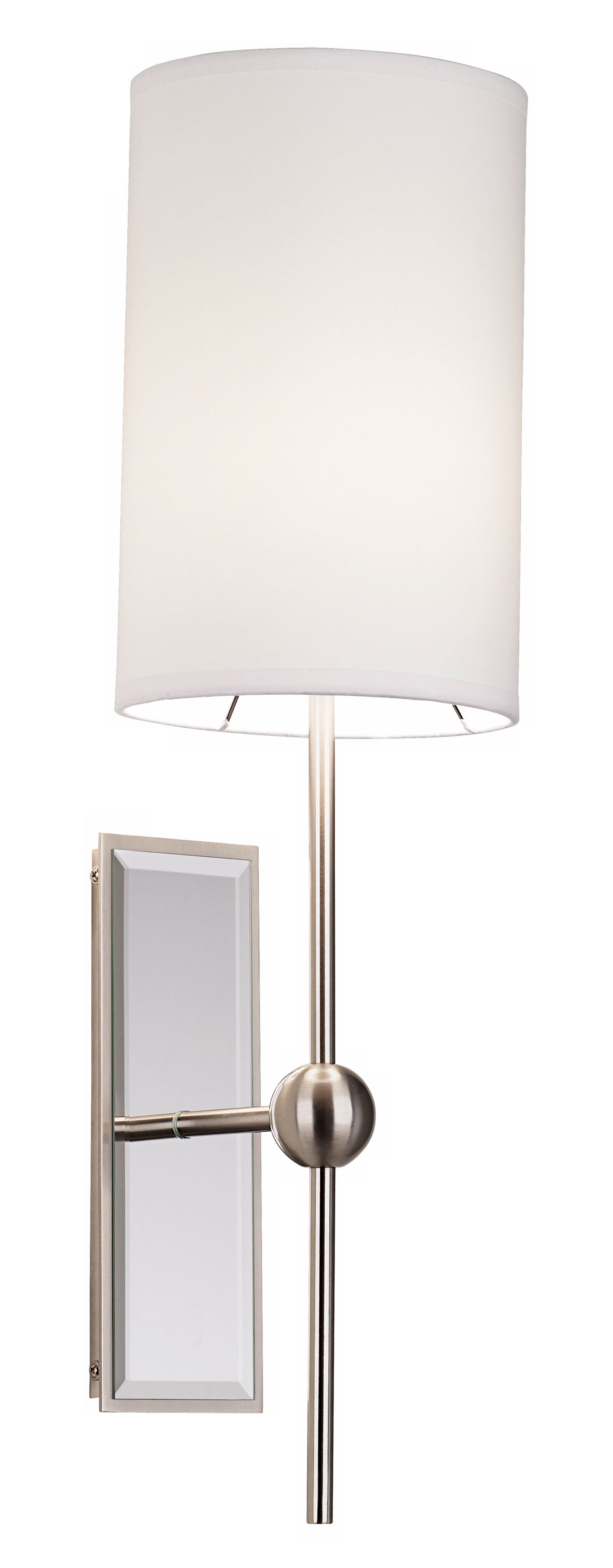 Possini Euro Design Mirrored Plug-In Wall Light