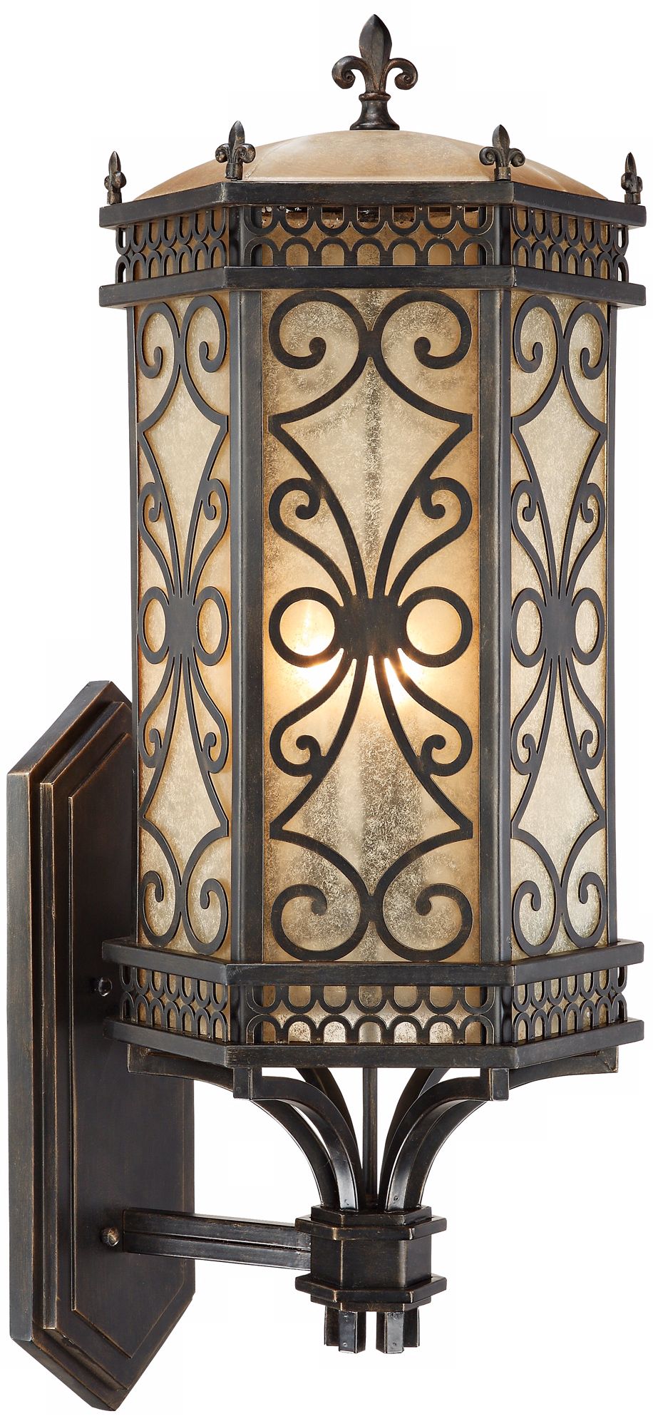 John Timberland Esquire Collection  20" High Up Wall Light