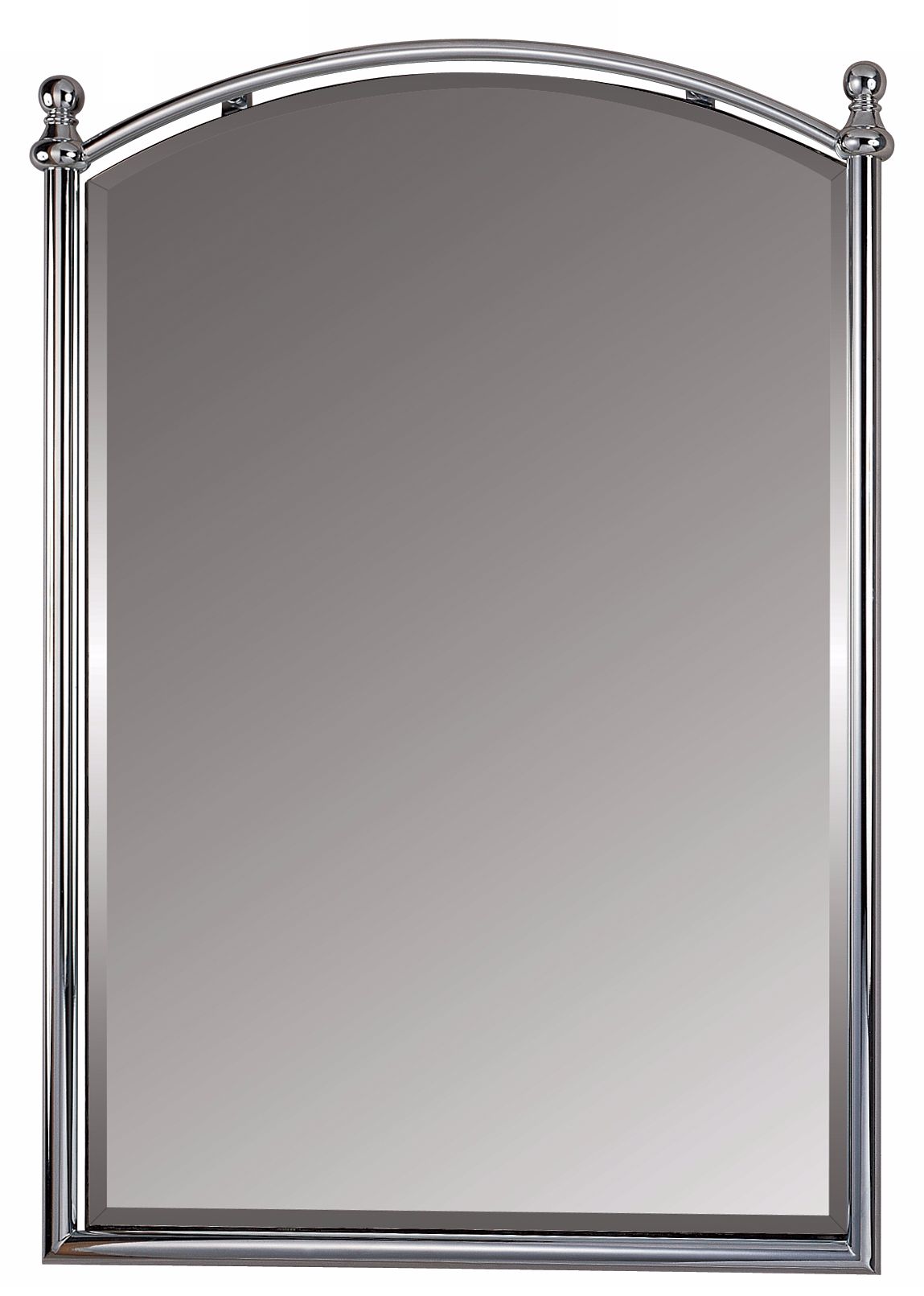 Quoizel Stylus Polished Chrome 36" High Wall Mirror