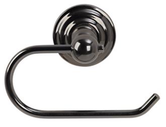 Brentwood Black Chrome Euro Style Toilet Paper Holder 57718