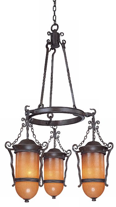 San Marcos Collection Six Light Outdoor Chandelier