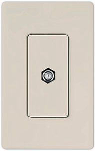 Lutron Diva Taupe SC Cable Jack