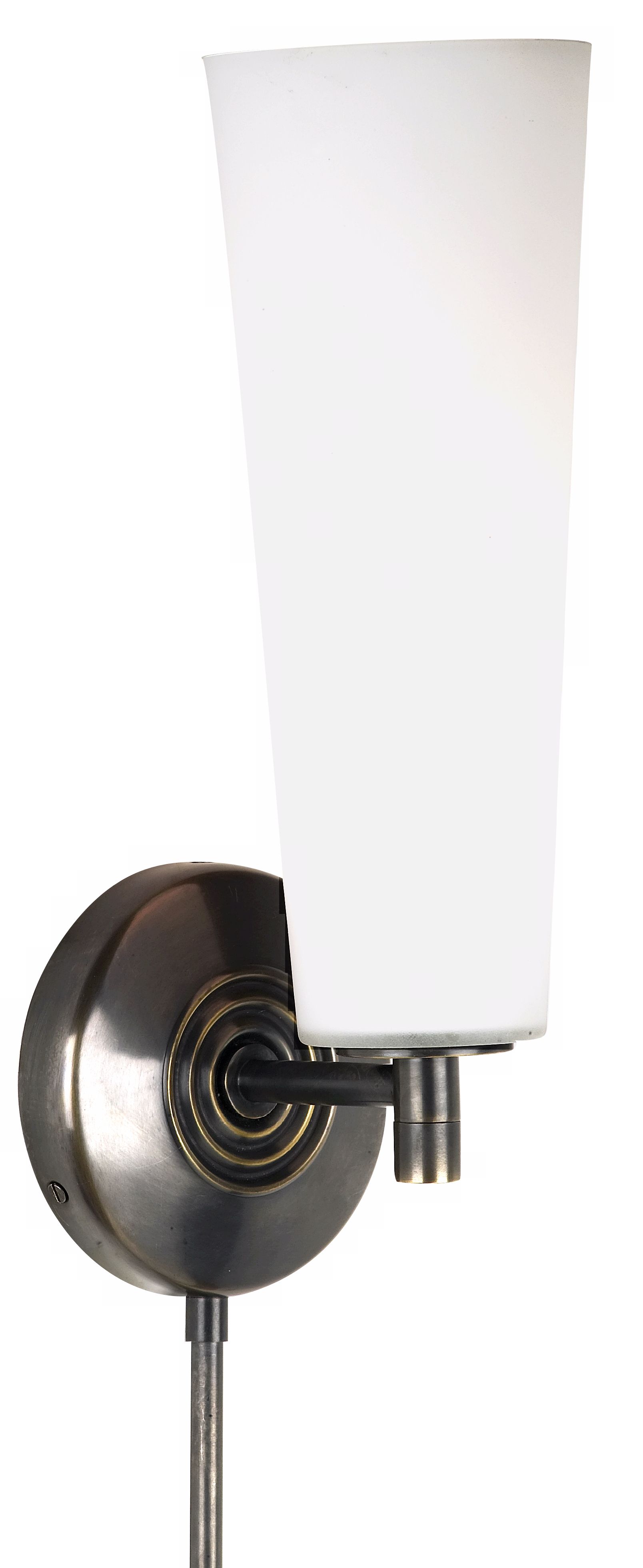 Robert Abbey Marina Collection Bronze Plug-In Wall Lamp