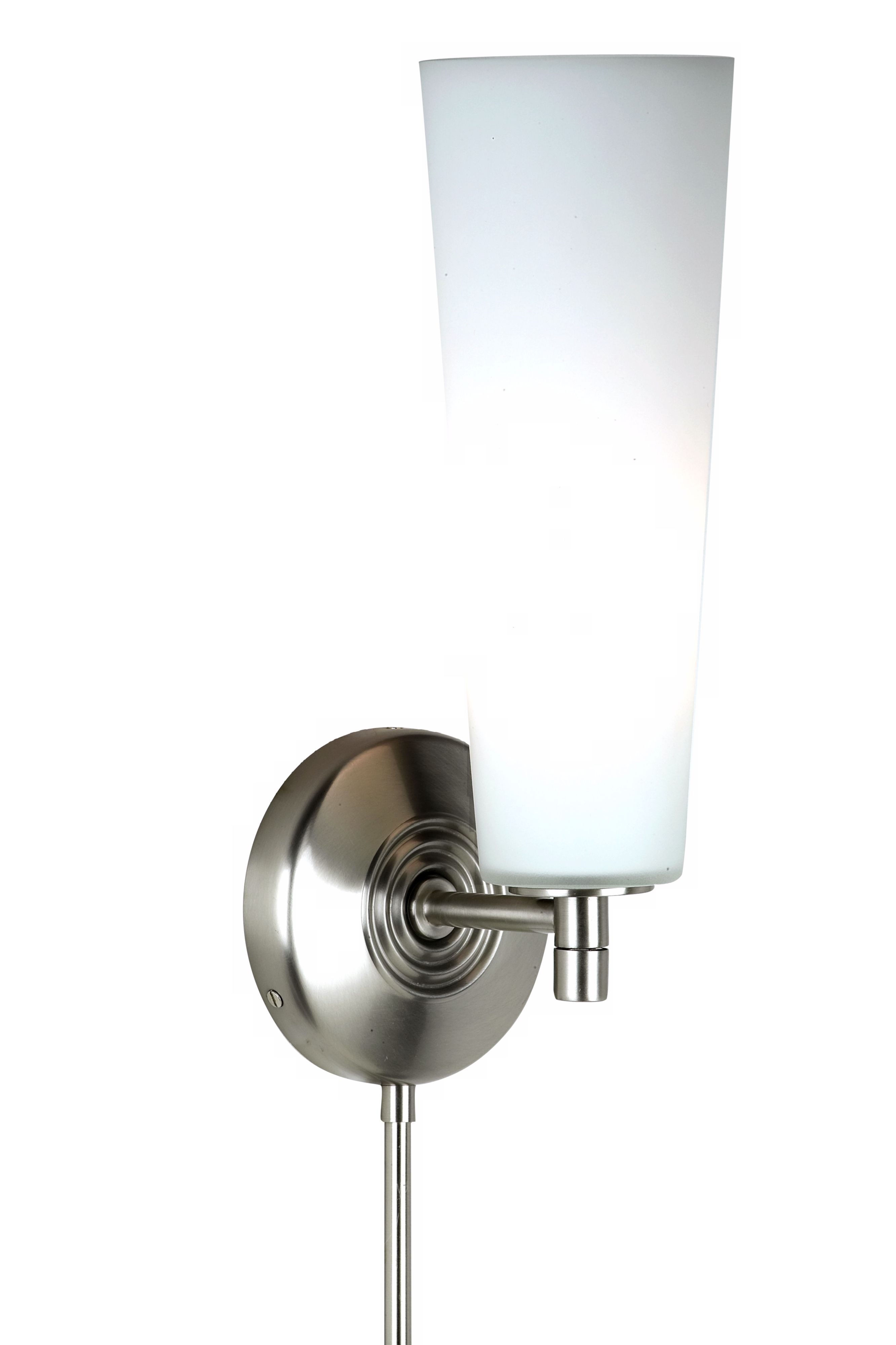 Robert Abbey Marina Collection Chrome Plug-In Wall Lamp