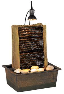 Organic Modern Lighted Table Fountain 57825