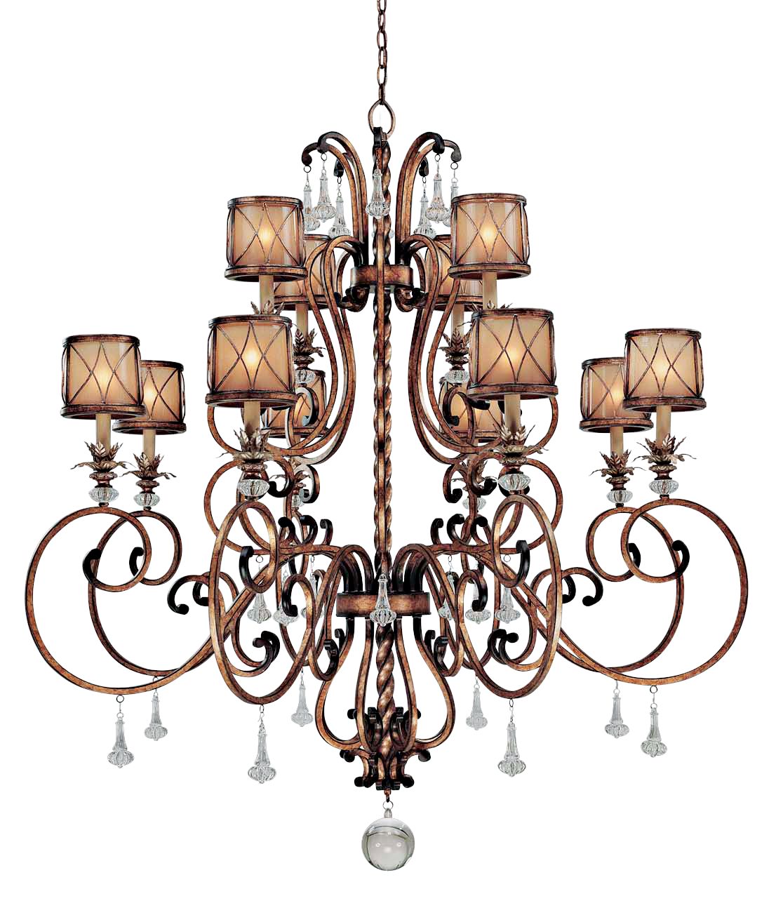 Minka Aston Court Collection 12-Light Chandelier