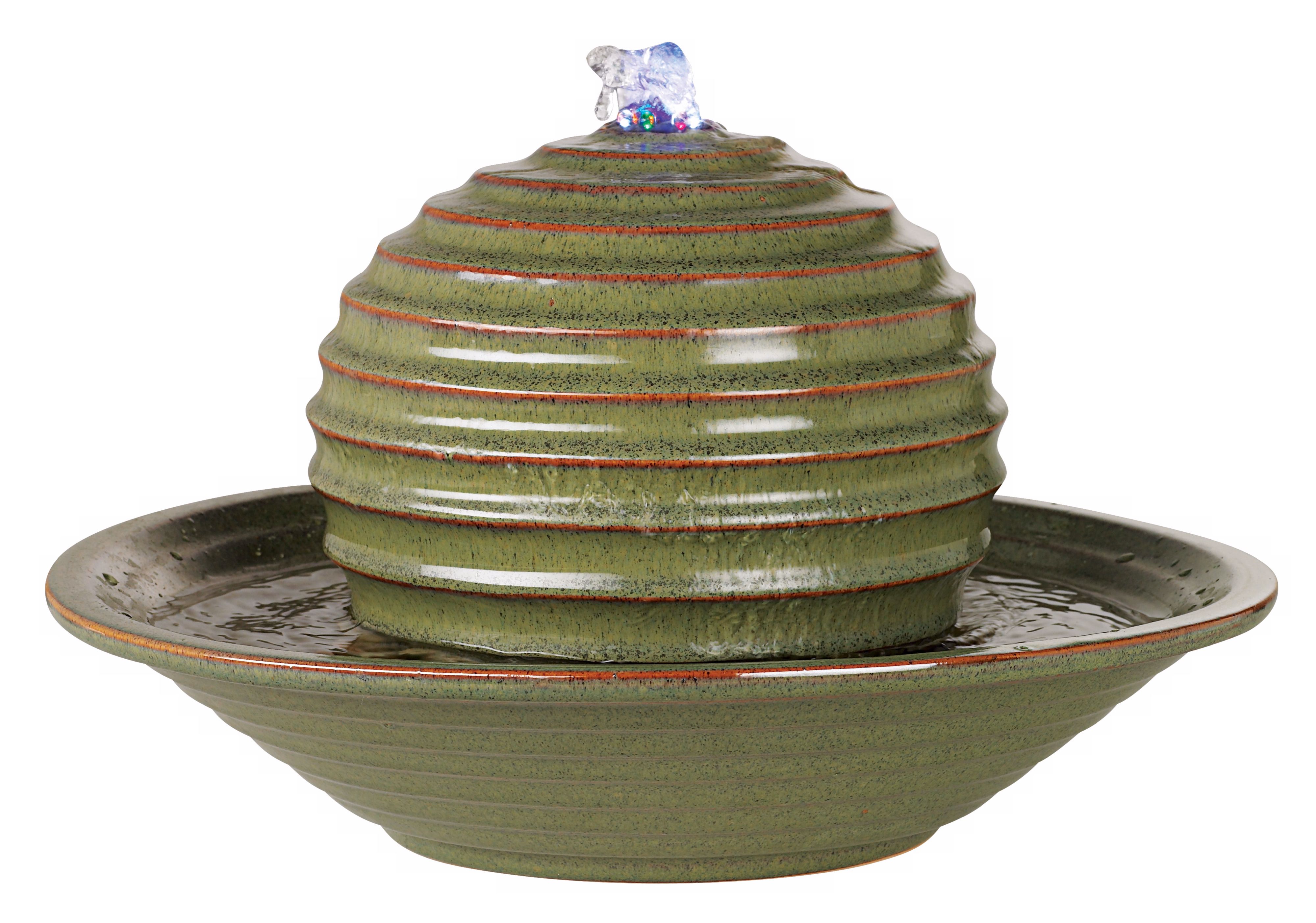 Beehive Ceramic Table Fountain