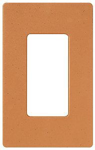 Lutron Diva Terracotta SC Single Gang Wallplate