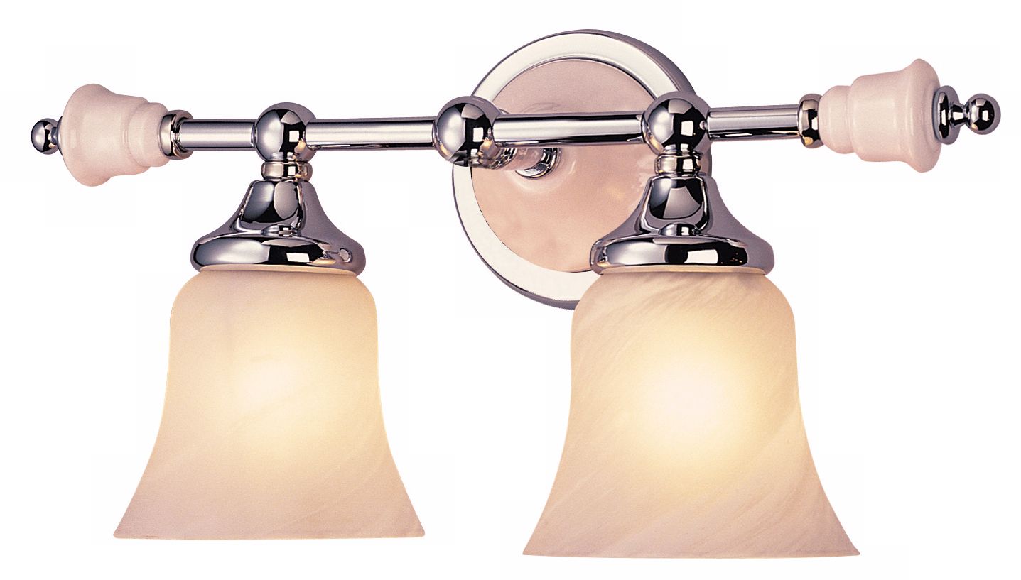 Art Deco 15" Wide Ceramic Accents Bathroom Light Fixture