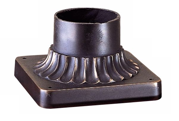 Florentine™ Bronze Fluted Post Mount Adapter