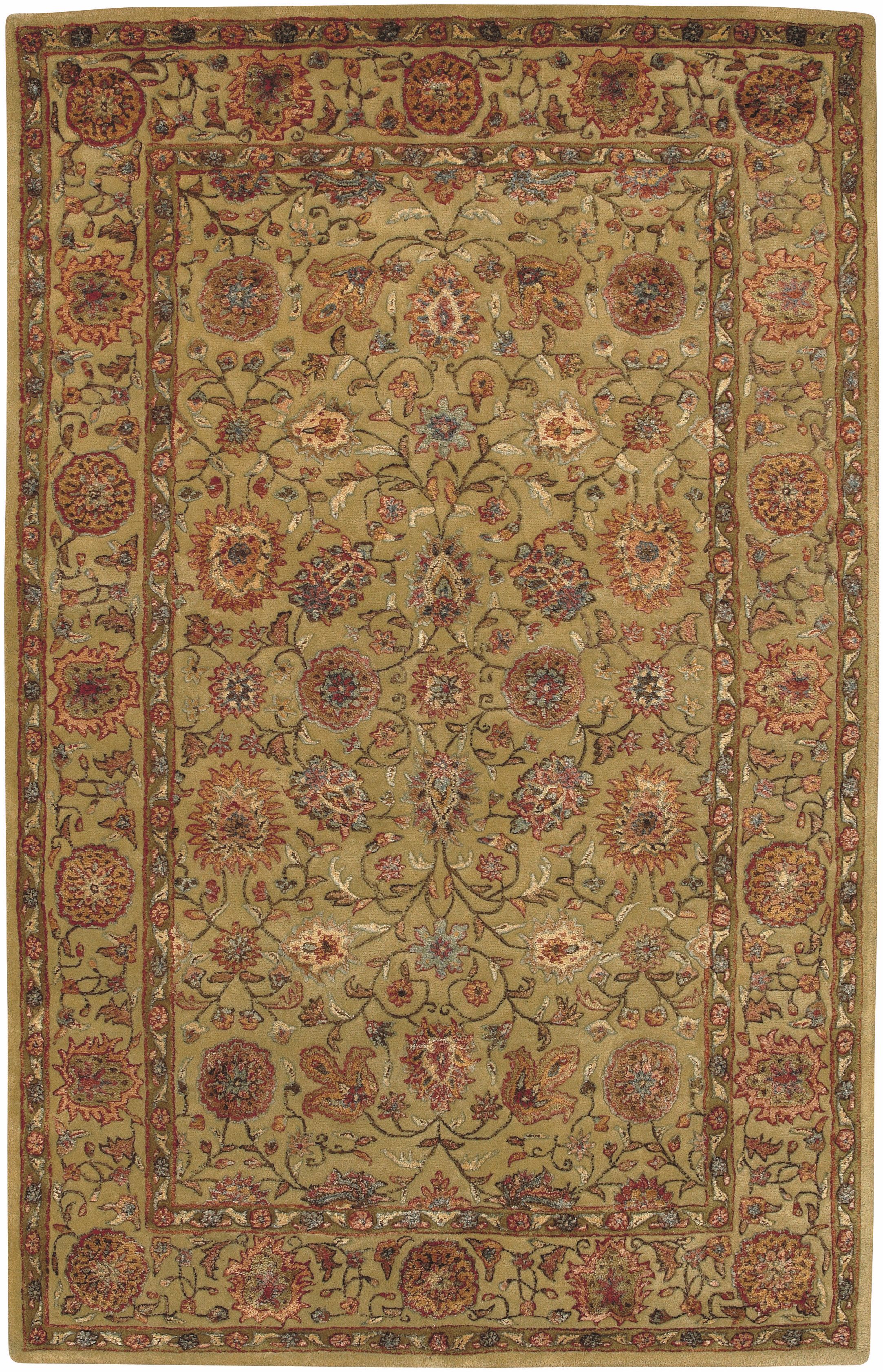 Effortless Tan Handmade Rug