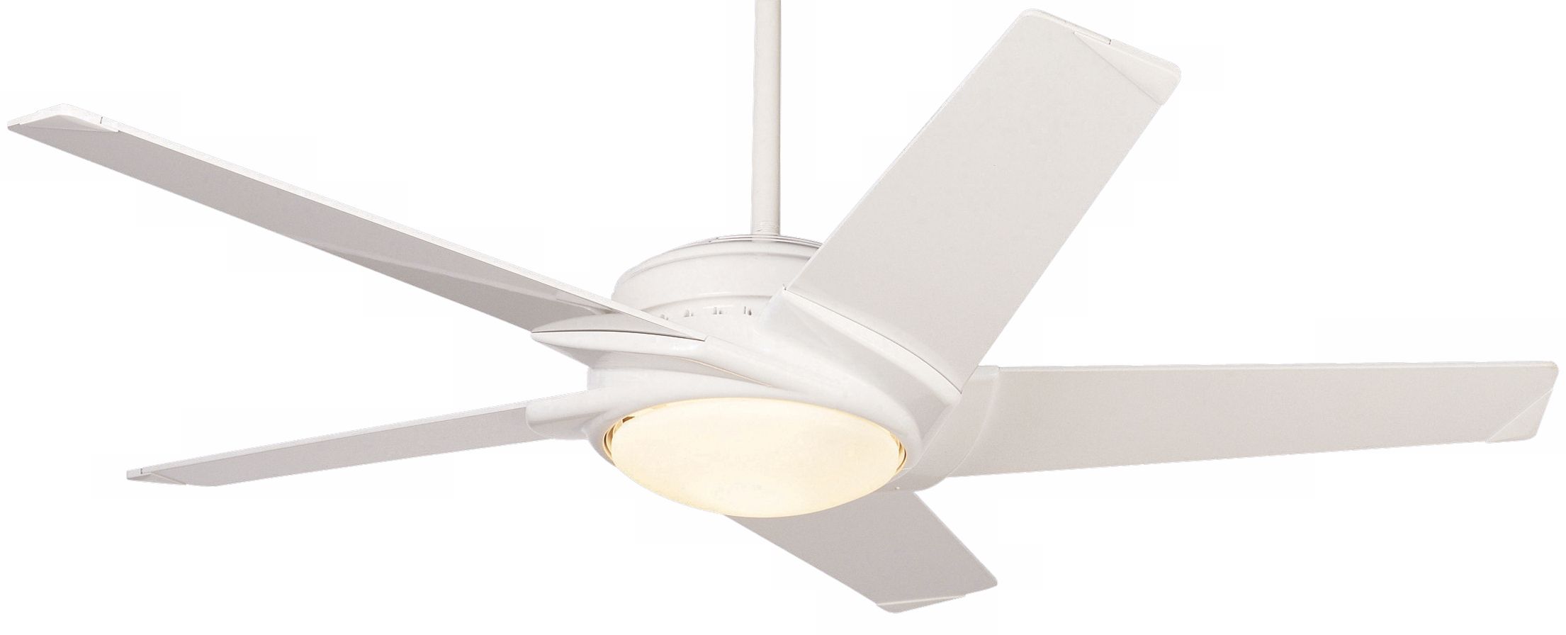 53" Stealth-AV Snow White Ceiling Fan