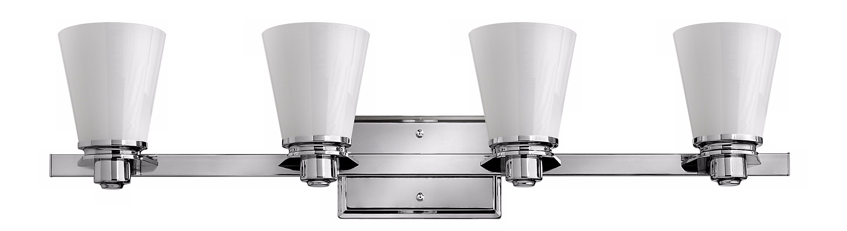 Hinkley Avon Collection Chrome 31 3/4" Wide Bathroom Light