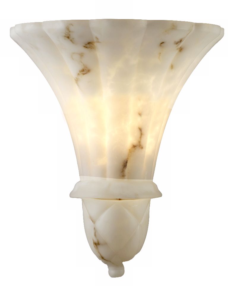 Venezia Faux Alabaster Wall Sconce