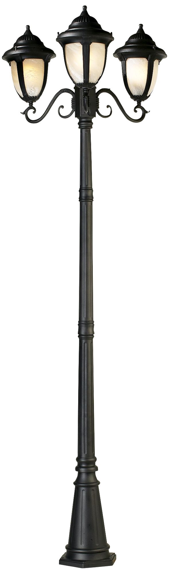 Casa Sorrento™ Black 90 1/2" High Outdoor Lantern