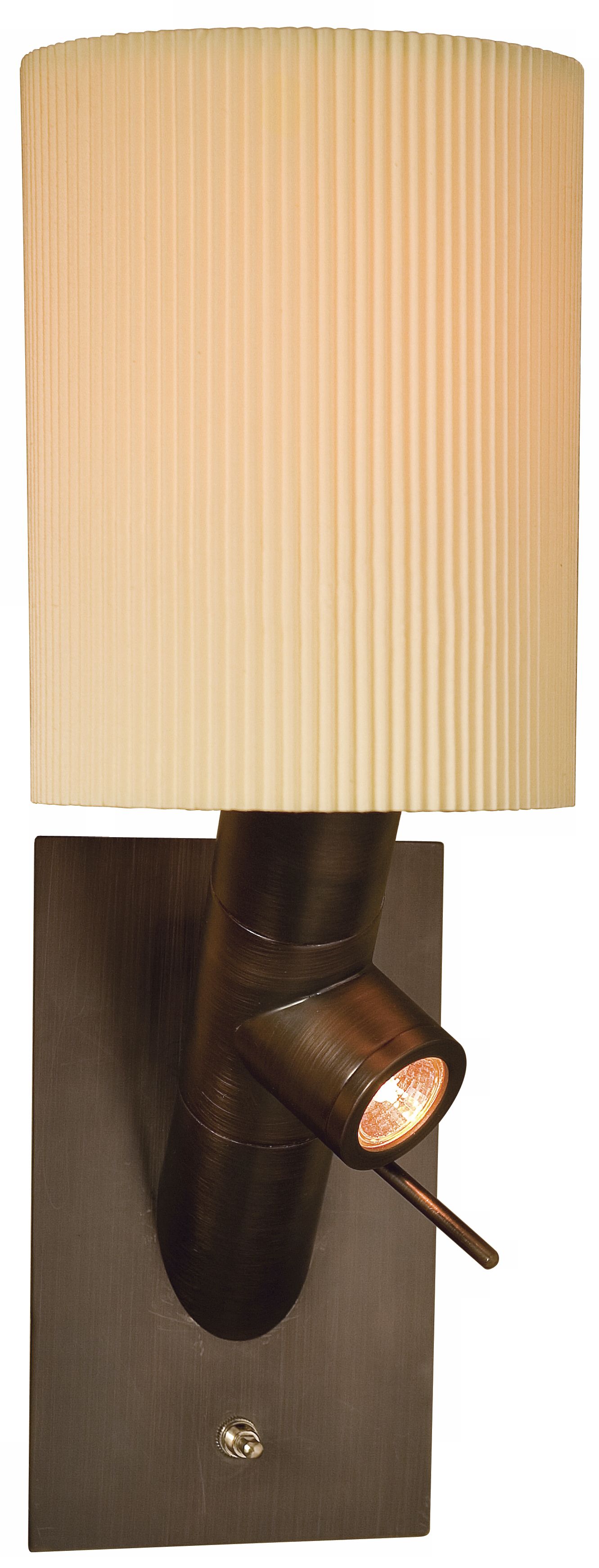 Kirby Bronze Twin Light Wall Lamp