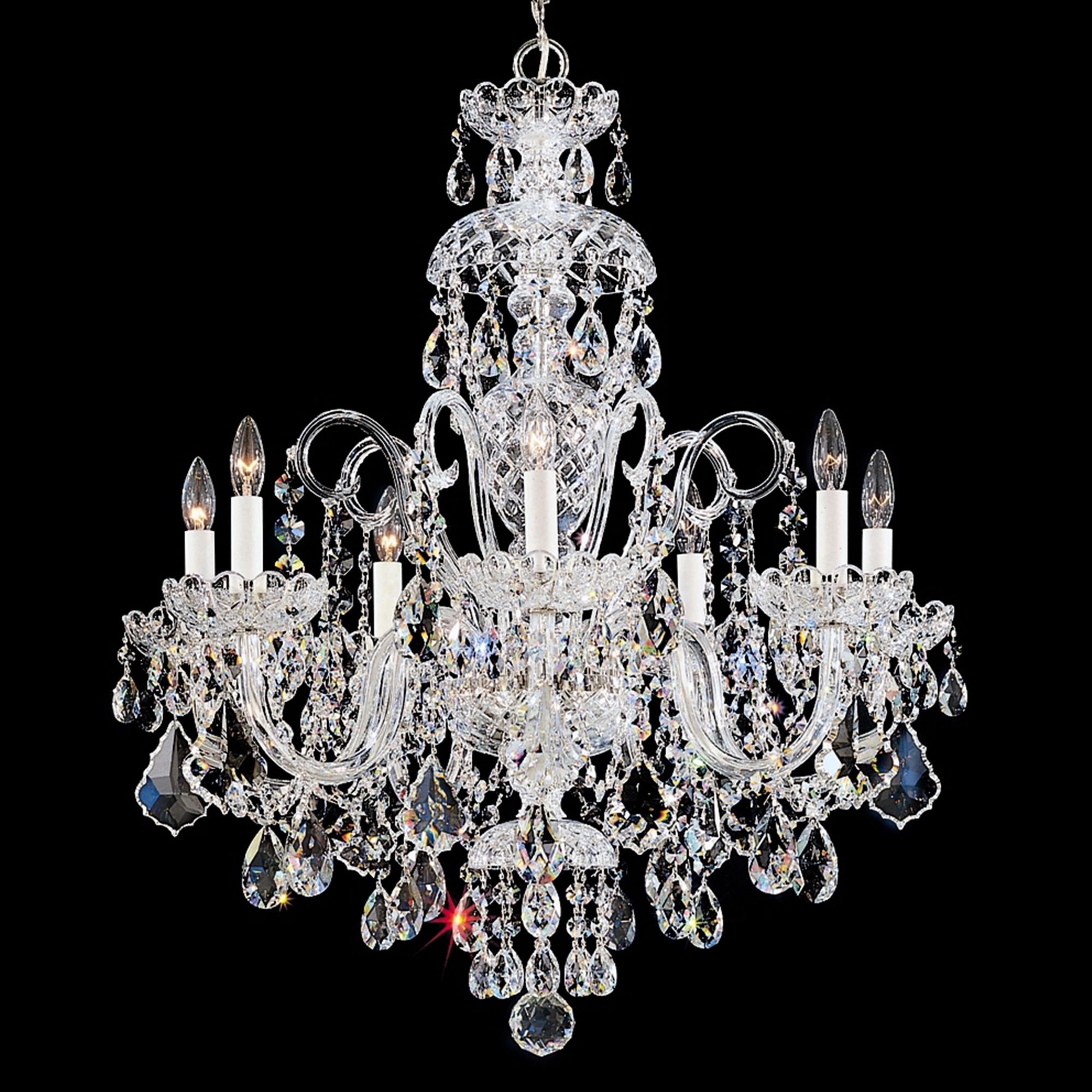 Schonbek Olde World Collection 25" Wide Crystal Chandelier