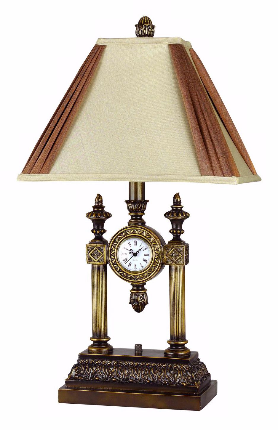 Franklin Classic 29" High Table Lamp with Clock