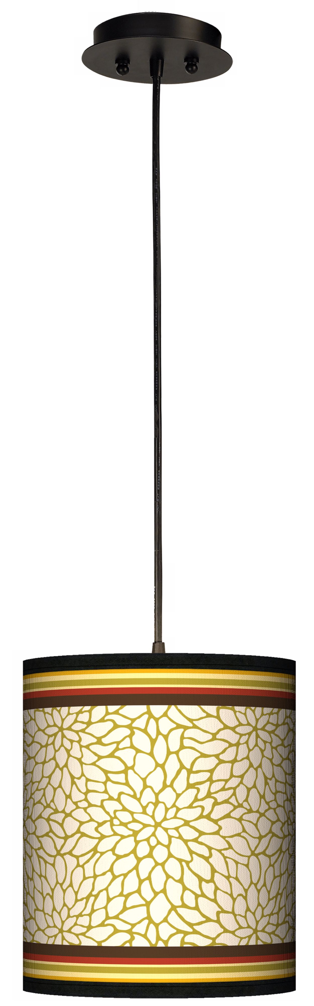 Stacy Garcia Spice Dahlia 1-Light Mini Pendant