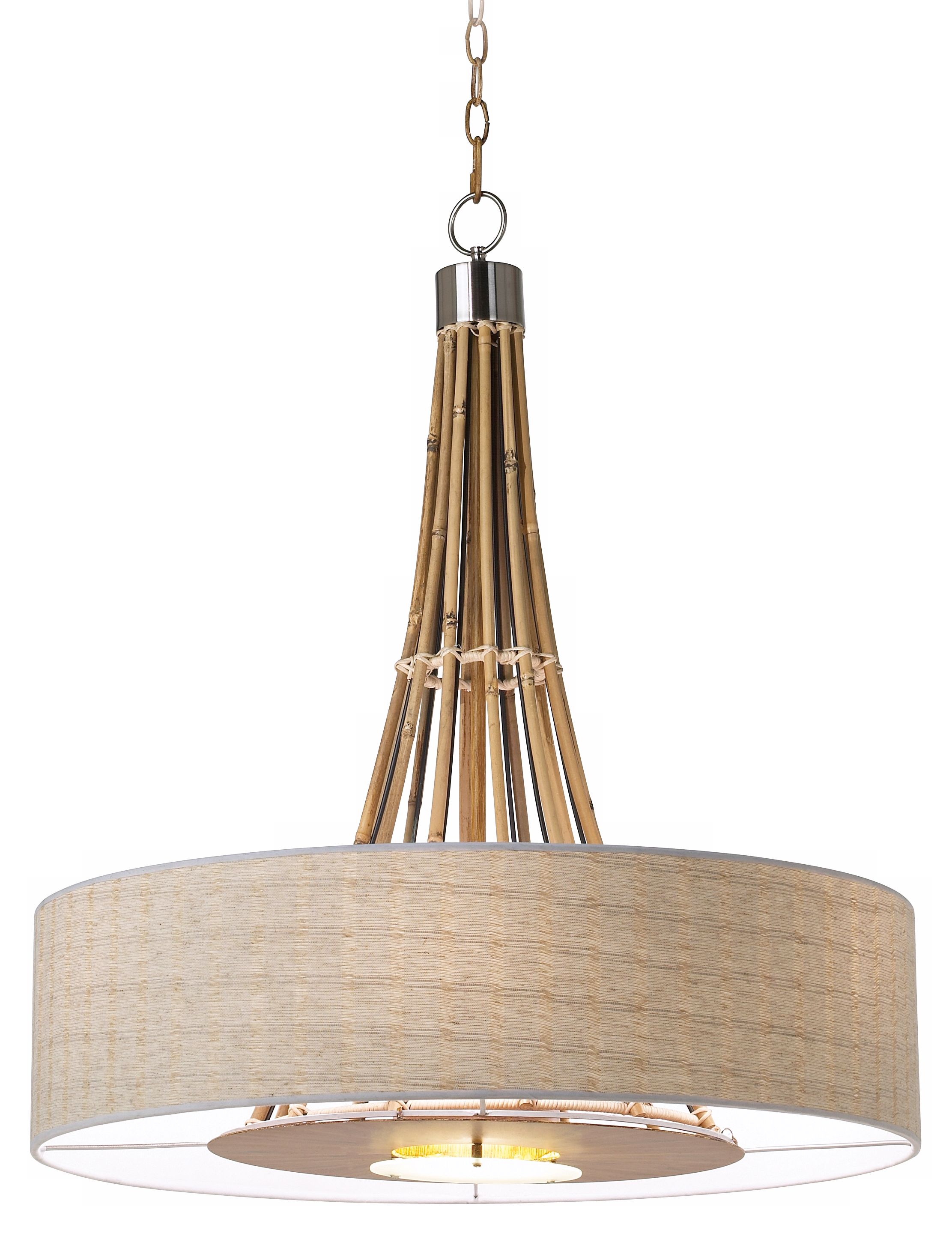 Bamboo Tranquility Pendant Chandelier