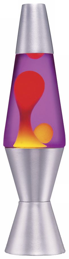 Purple and Yellow Petite Lava Lamp