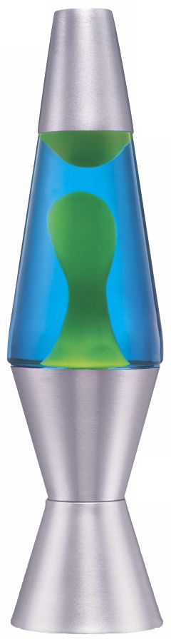 Blue and Yellow Petite Lava Lamp