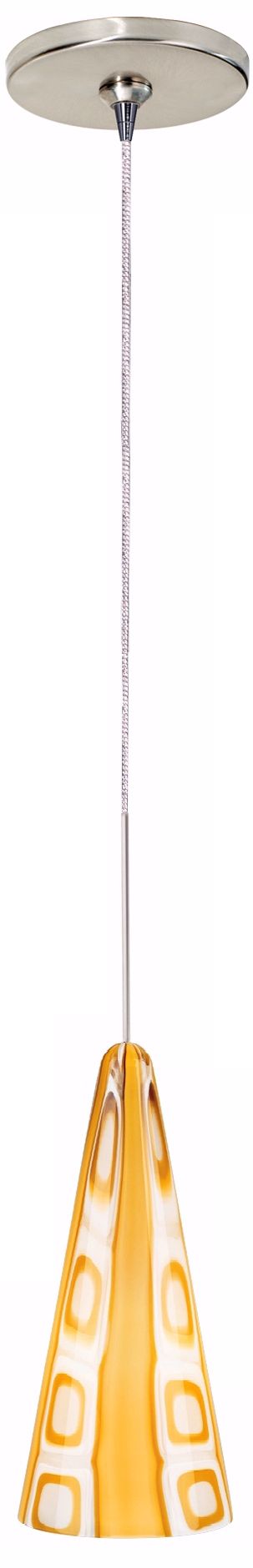 Tech Lighting Niko Amber Mini Pendant Chandelier