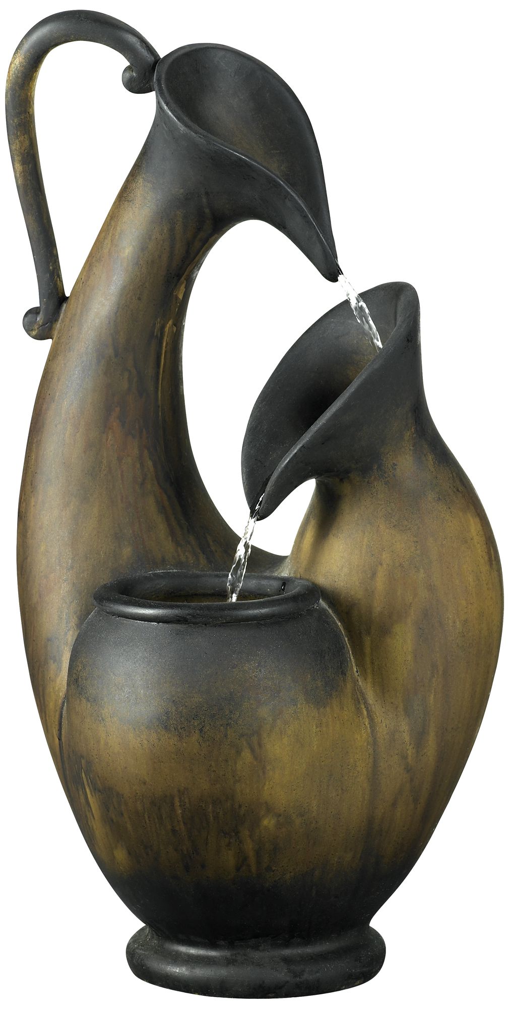 Weathered Jug Tabletop Fountain