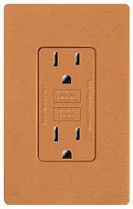 Lutron Diva Terracotta SC 15A 125V GFCI Receptacle