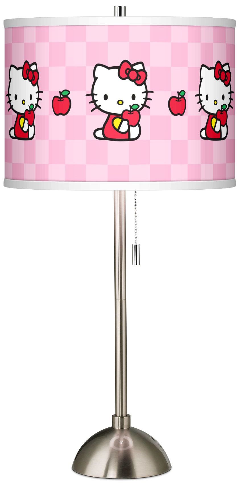 Hello Kitty Apples Giclee Contemporary Table Lamp