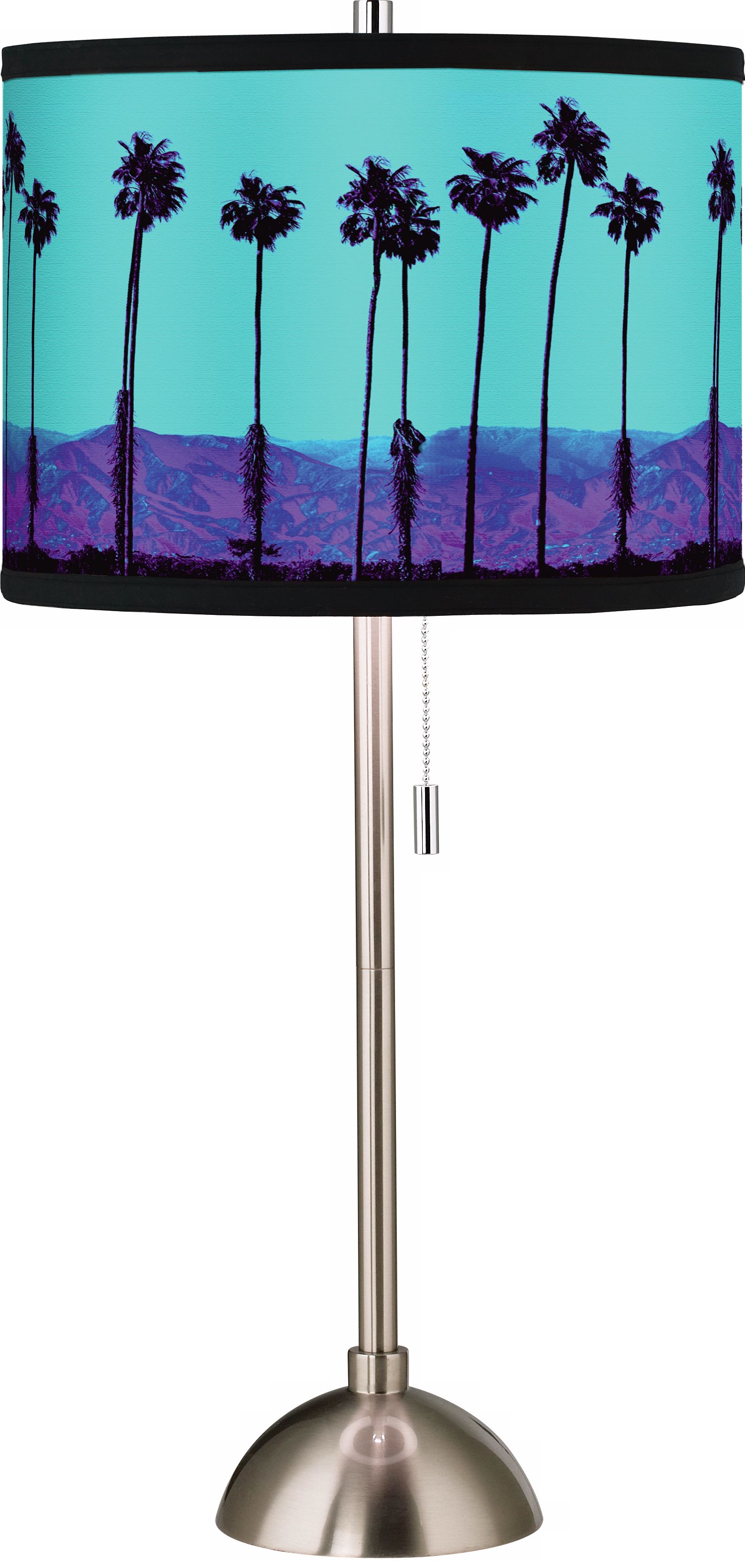 Giclee Palm Tree Haze Table Lamp