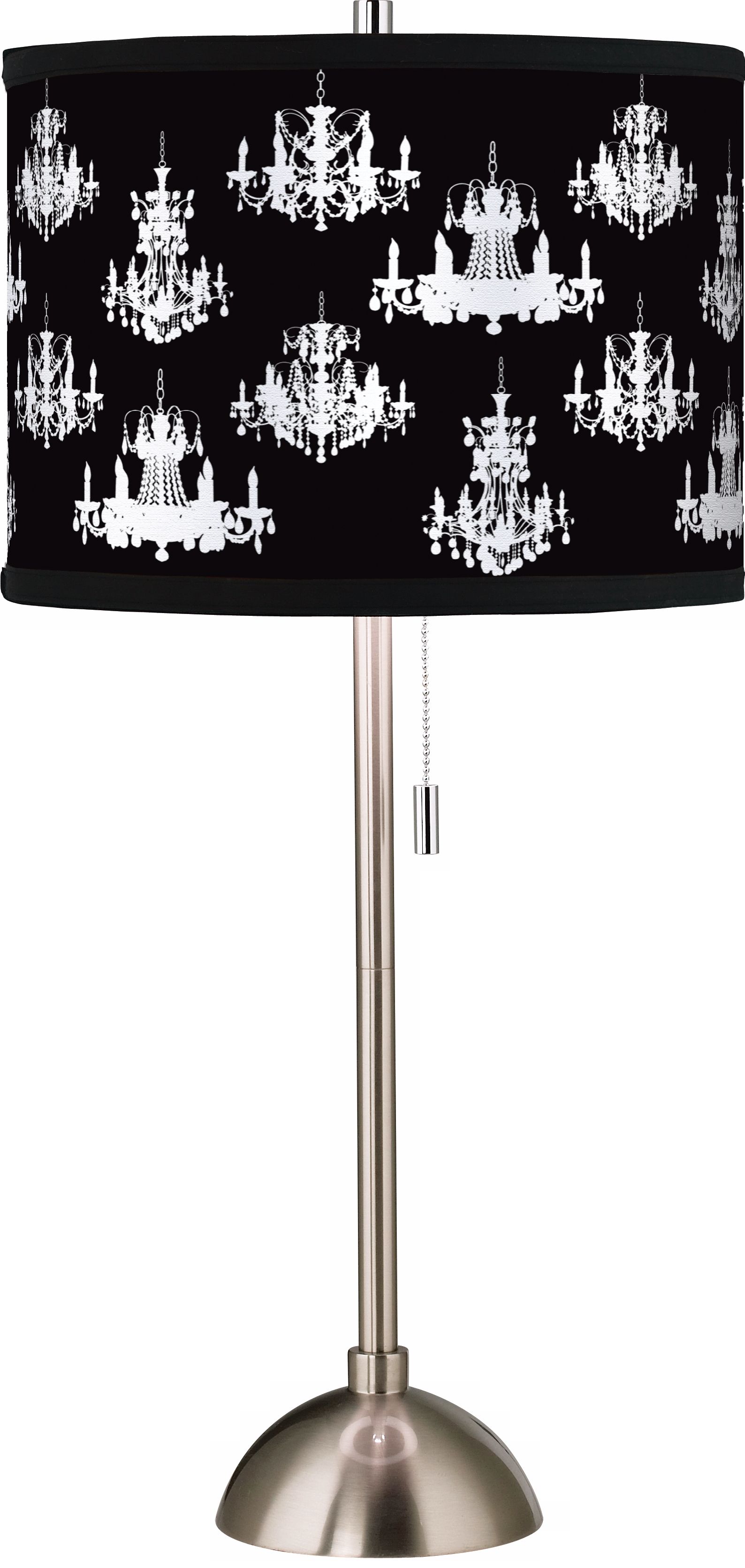 Giclee Chic Chandeliers Table Lamp