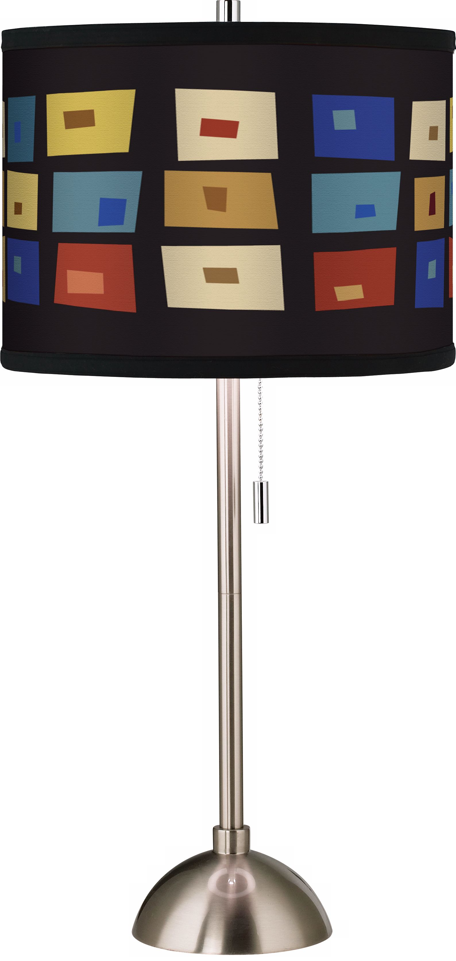 Giclee Palette Squares Table Lamp
