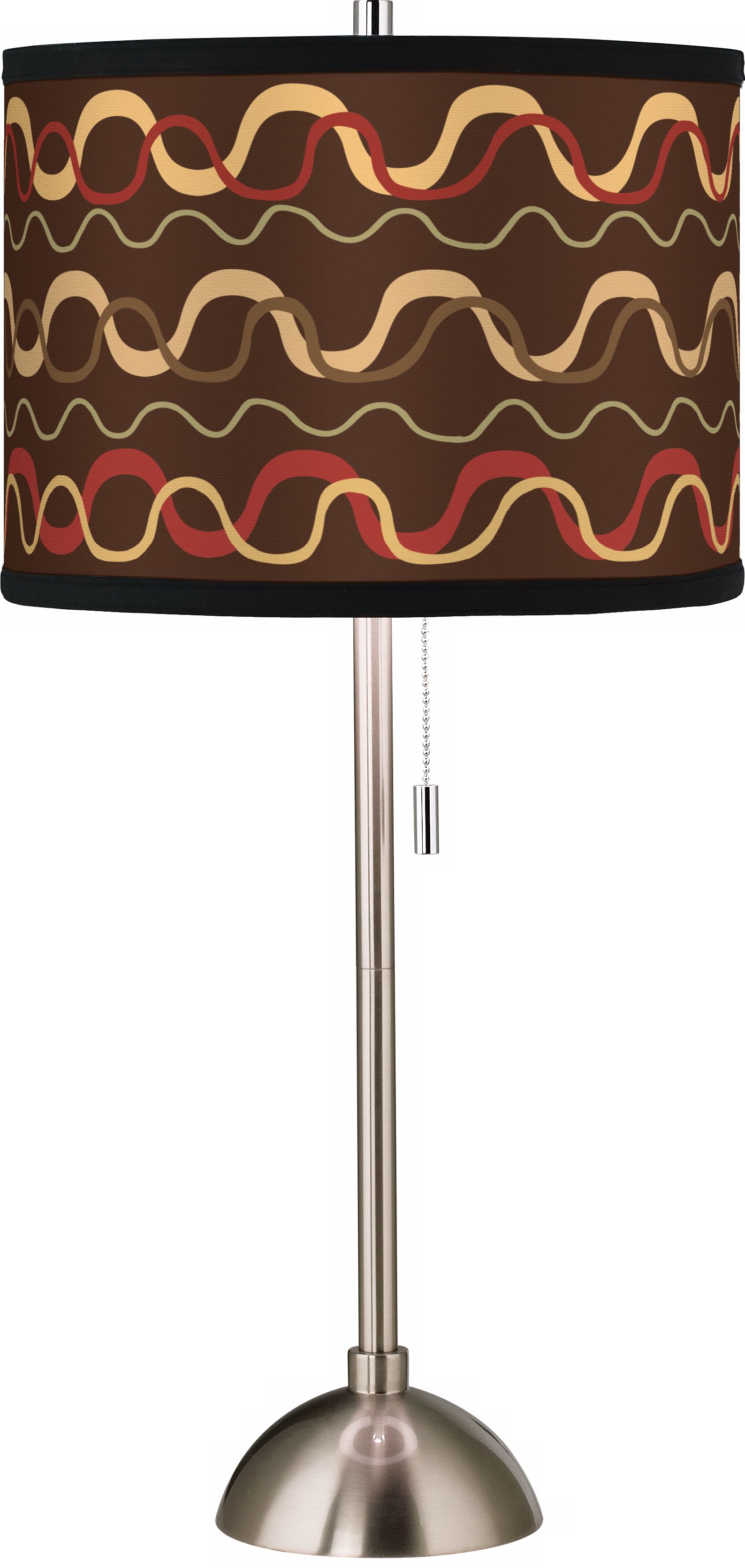 Giclee Wave Stitch Table Lamp