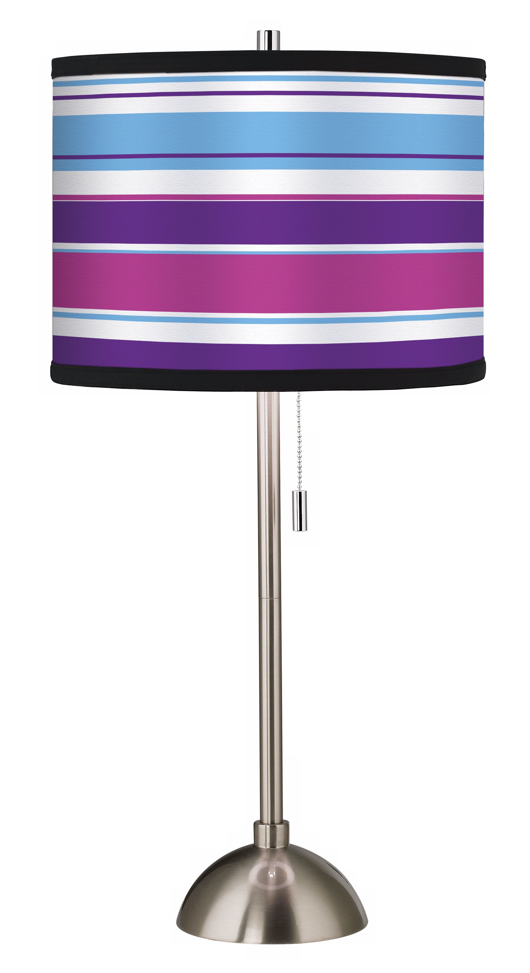 Giclee Beach Towel Pattern Shade Table Lamp