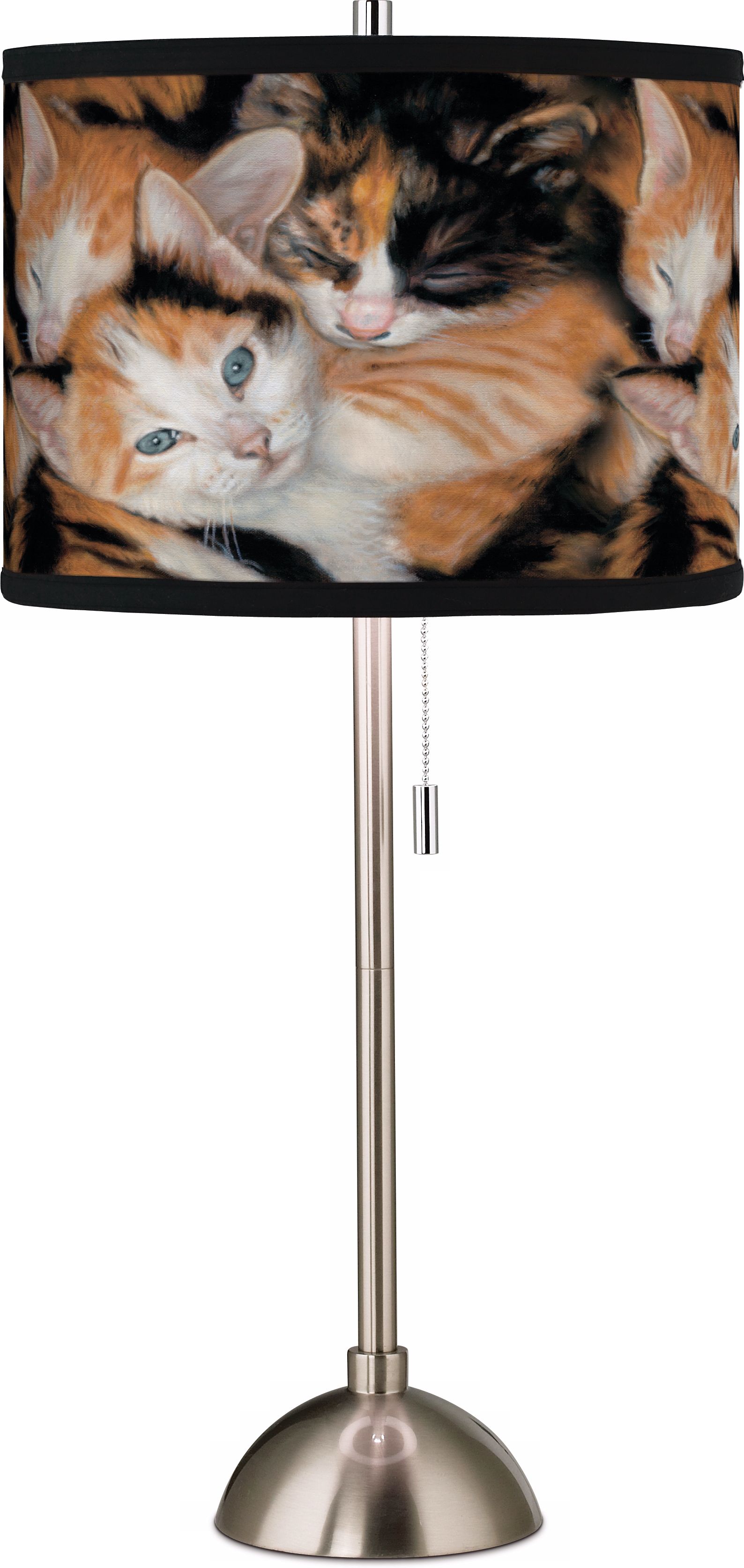 Sleeping Kittens Giclee Table Lamp