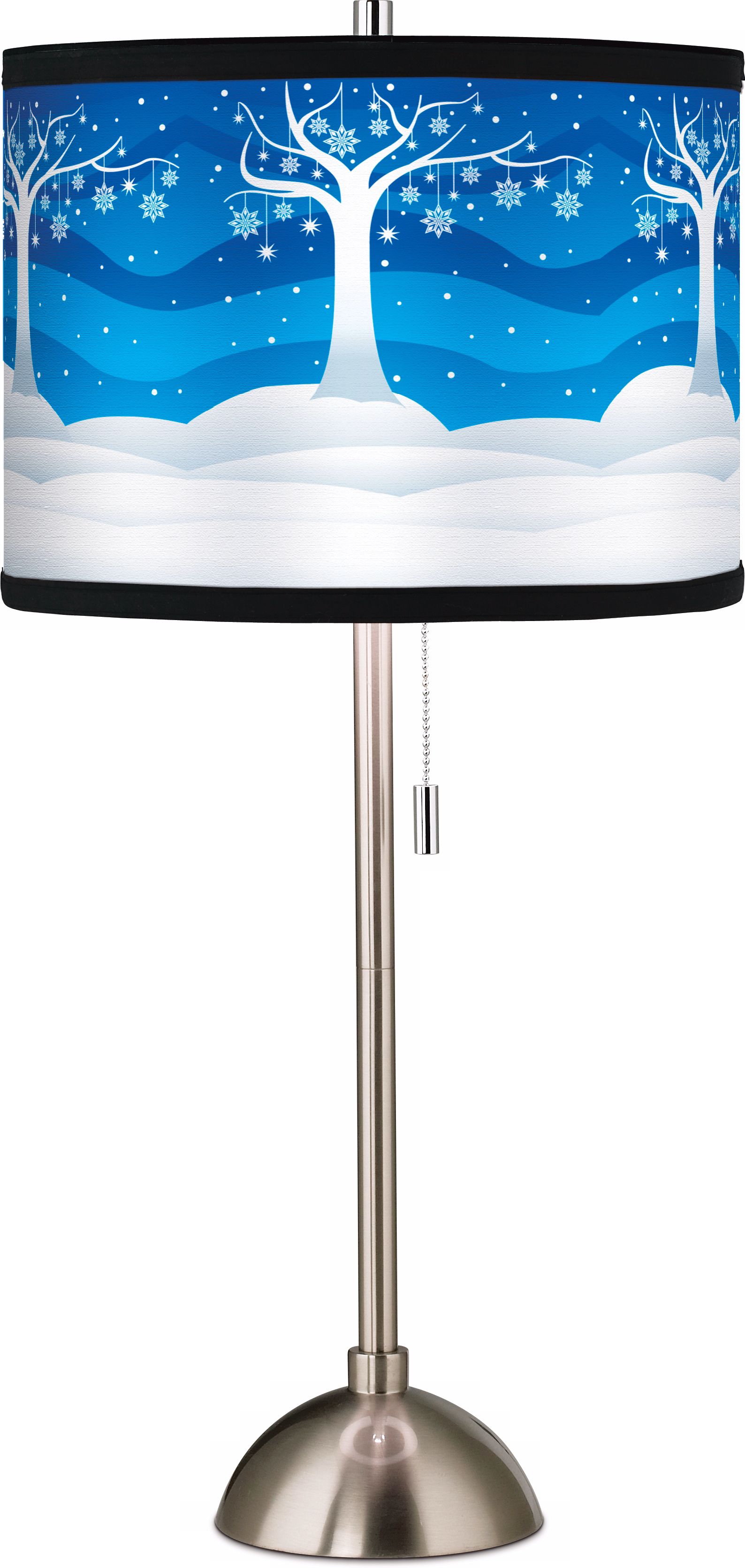 Holiday Christmas Dreams Giclee Table Lamp