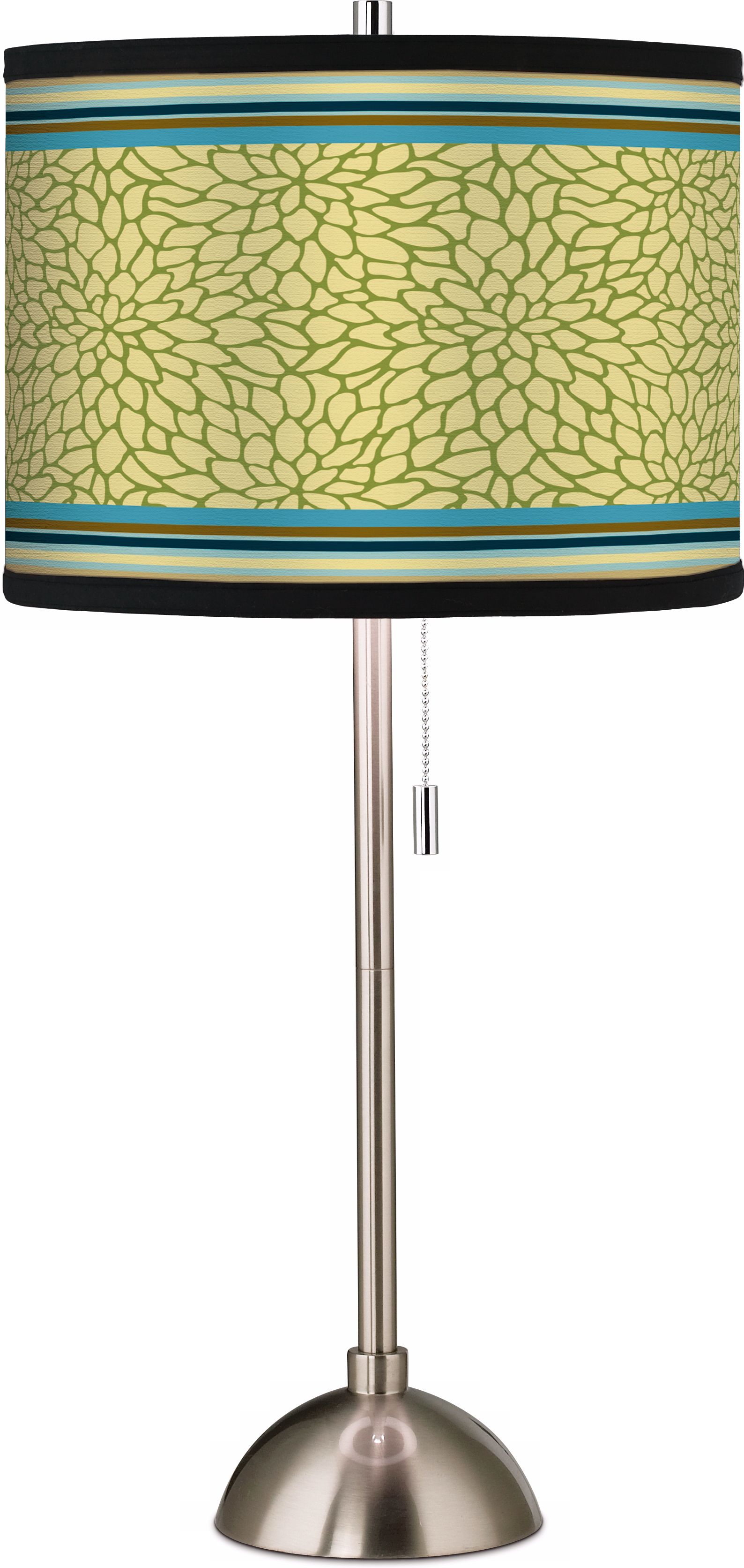 Stacy Garcia Kiwi Tini Dahlia GicleeTable Lamp