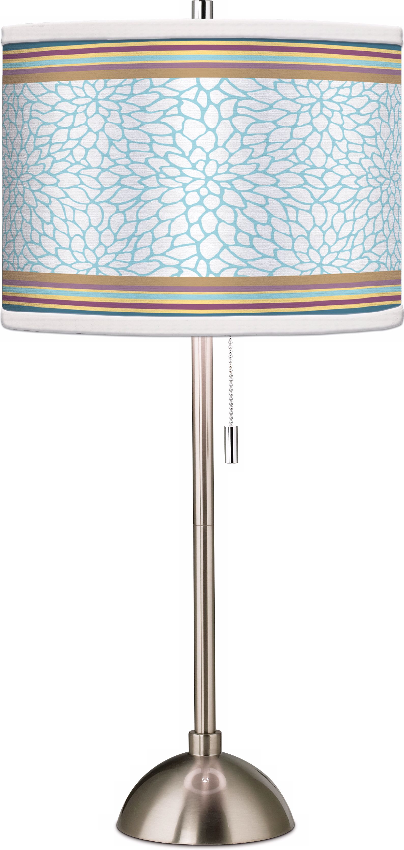 Stacy Garcia Landscape Dahlia Giclee Table Lamp