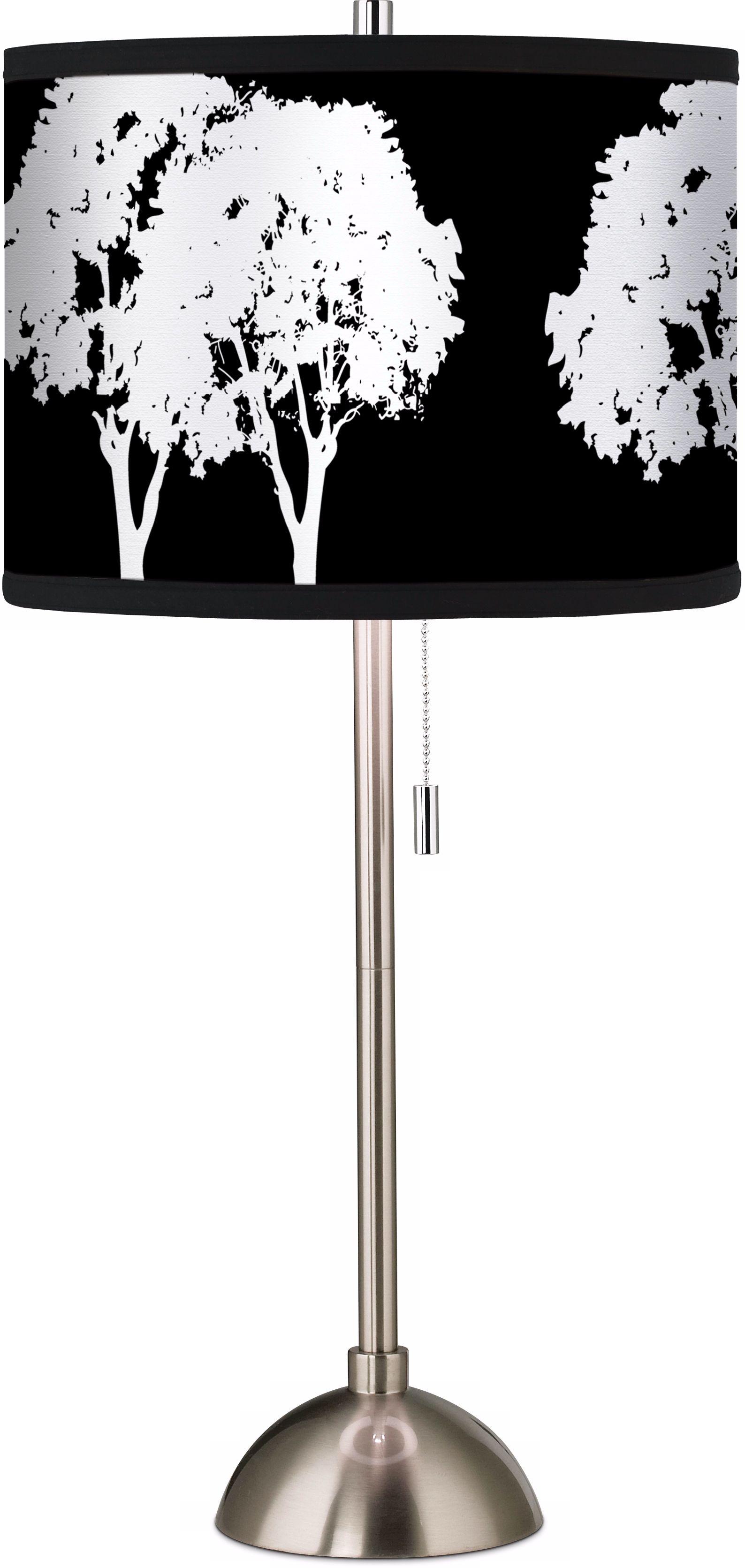 Stacy Garcia Forest Black Brushed Steel Table Lamp