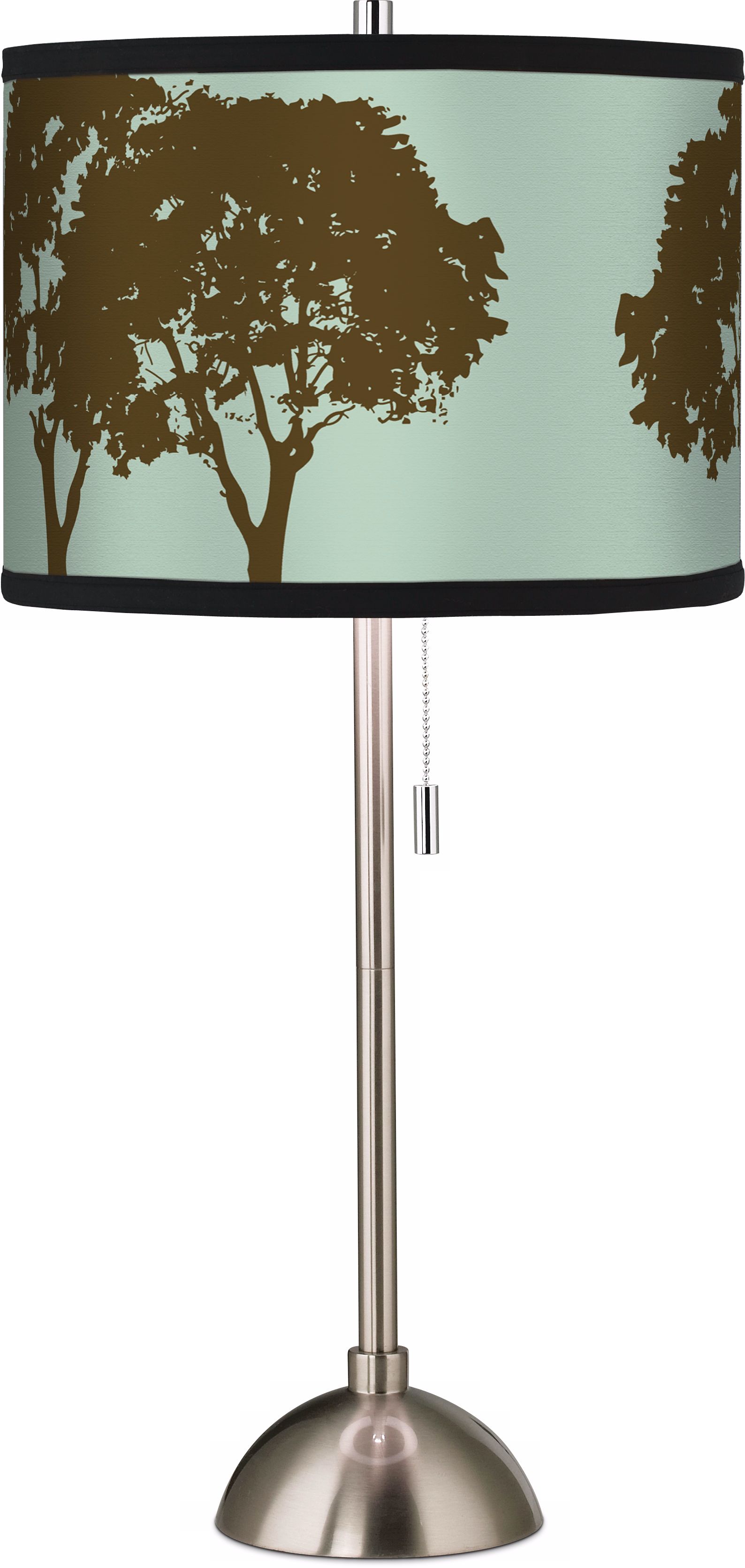 Stacy Garcia Forest Ice Green Brushed Steel Table Lamp