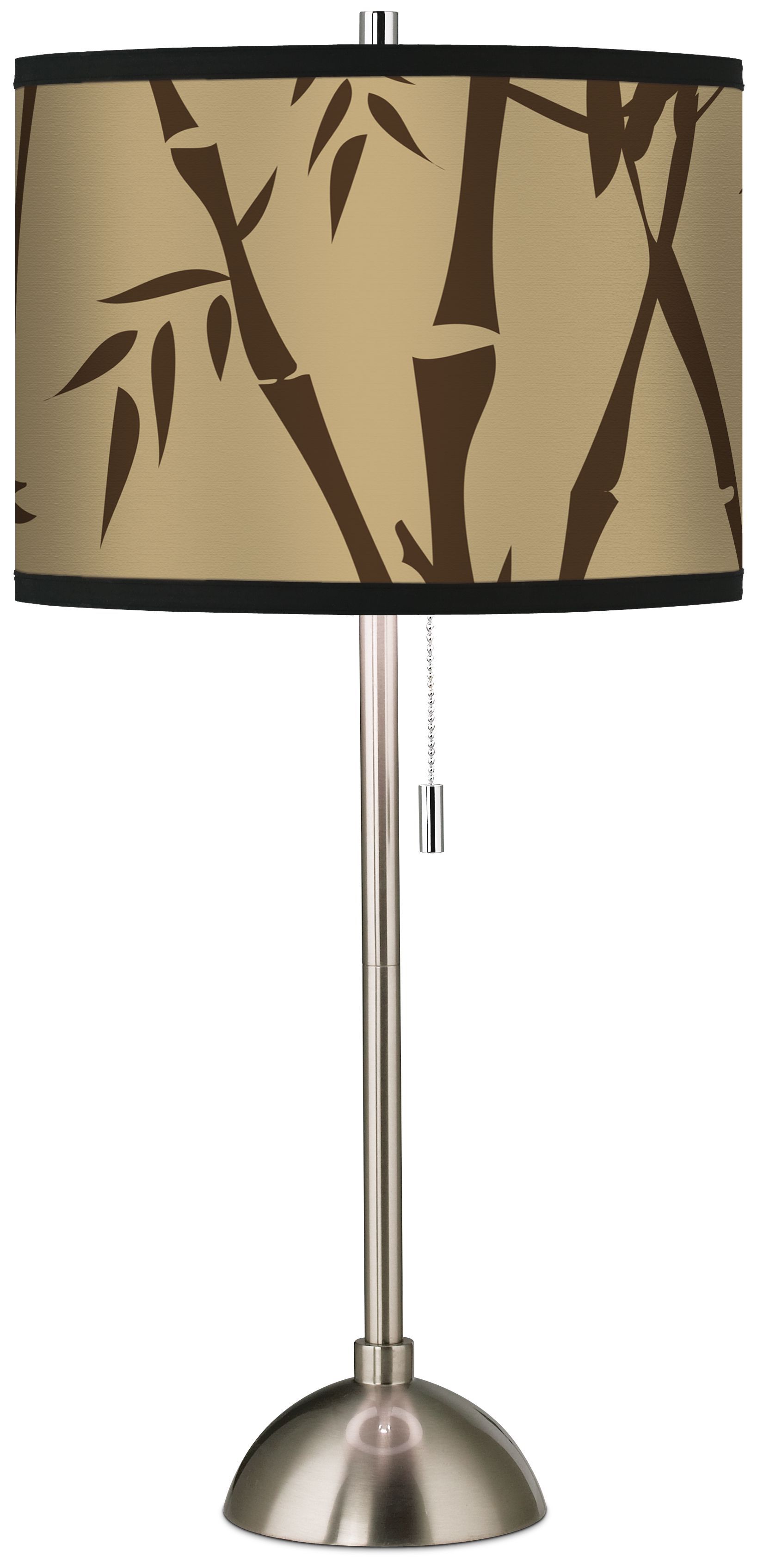 Earth Bamboo Giclee Shade Table Lamp