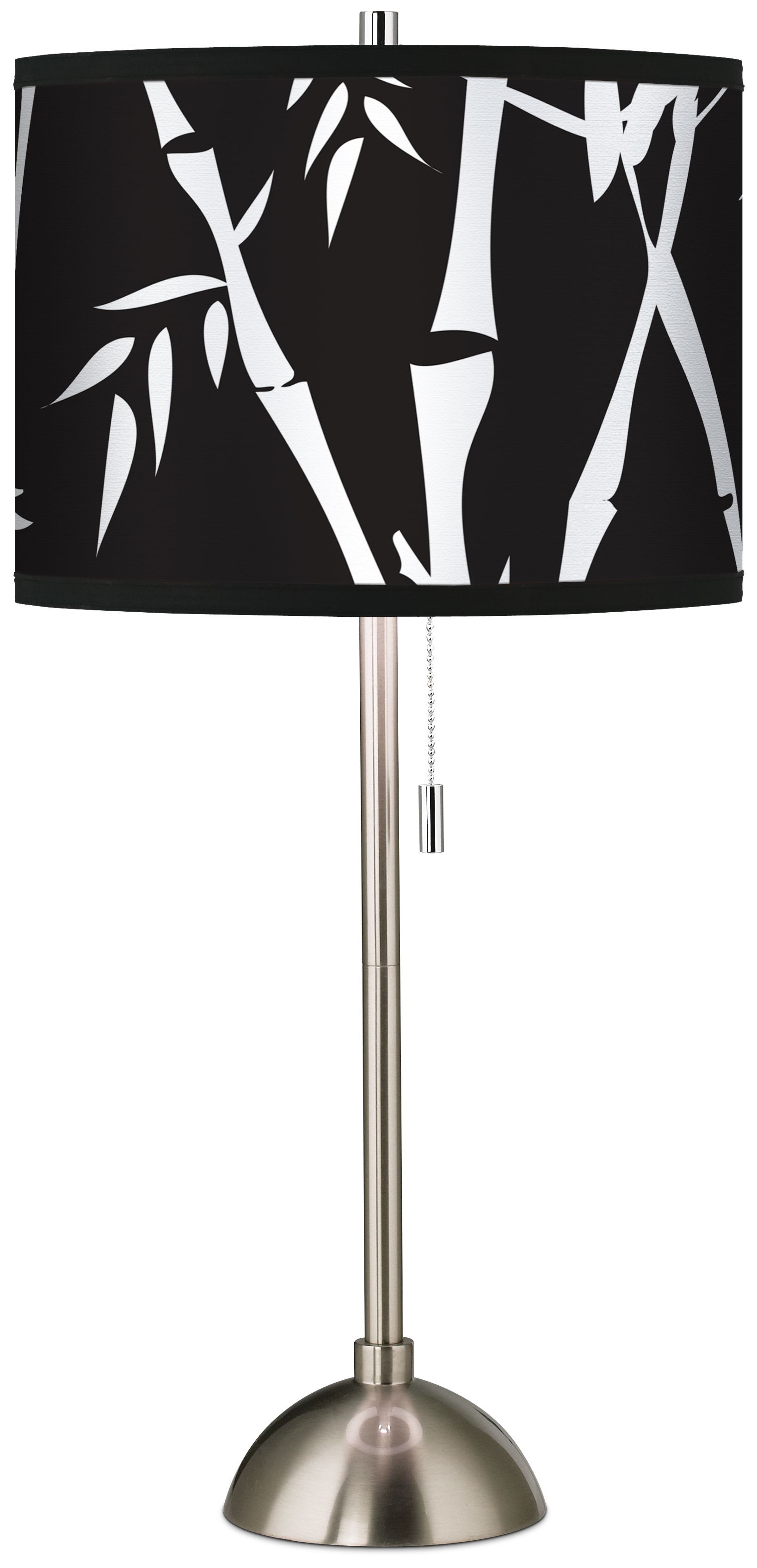 Night Bamboo Giclee Shade Table Lamp