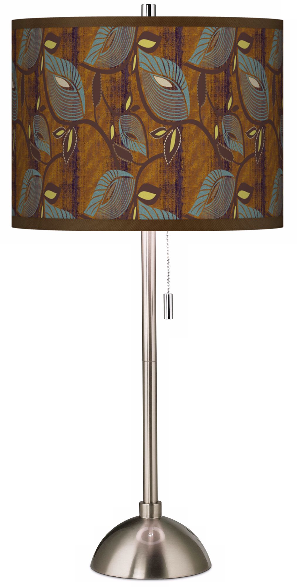 Stacy Garcia Theatric Vine Peacock Giclee Table Lamp