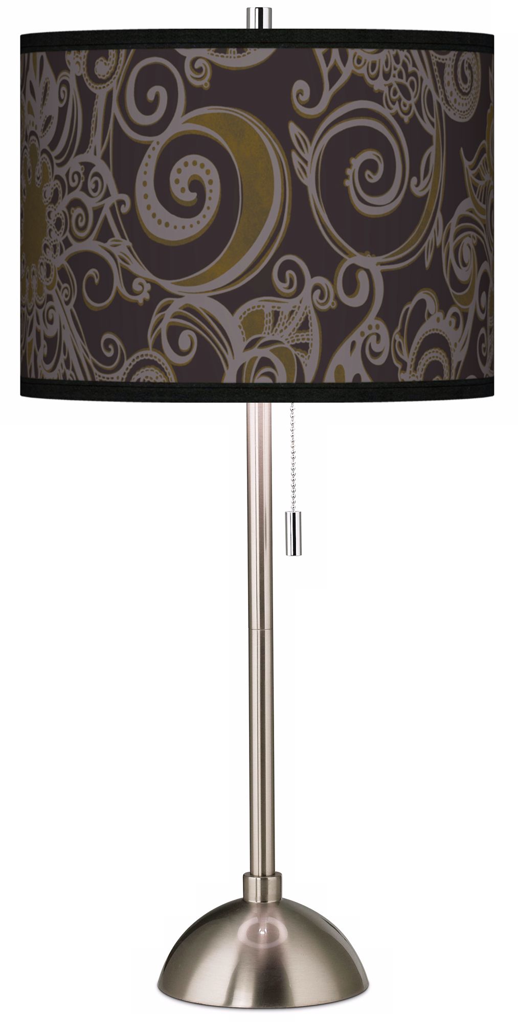 Stacy Garcia Ornament Metal Giclee Table Lamp